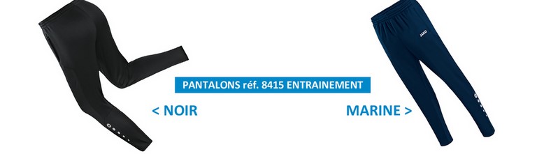 PALETTE JAKO ligne STRIKER: PANTALON ENTRAINEMENT Réf.8415