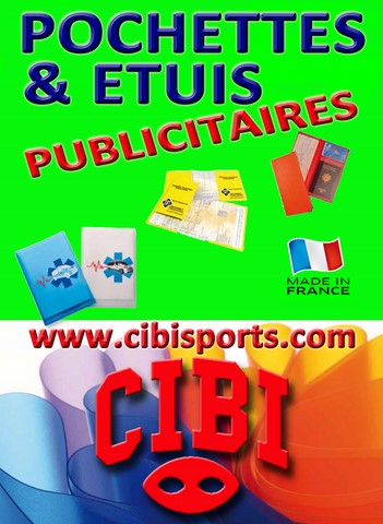 POCHETTES ET ETUIS PUBLICITAIRES garages pharmacies ambulances auto-écoles...