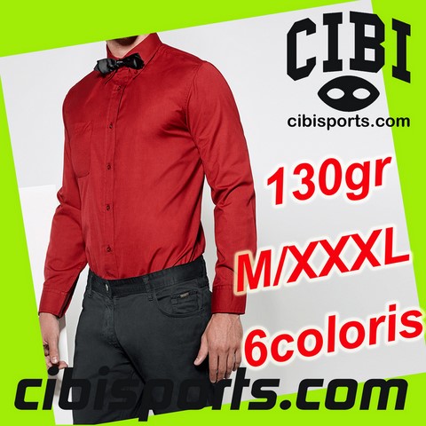 CHEMISE HOMME MANCHES LONGUES AIFOS Réf.CM5504