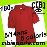 BC411 SAFRAN KIDS Polo coton 180 enfant