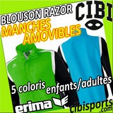 ERIMA ligne RAZOR 2.0 : VESTE à MANCHES AMOVIBLES Razor 2.0