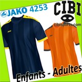 JAKO Maillot STRICKER Manches Courtes Réf.4206