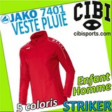 JAKO ligne STRIKER: VESTE DE PLUIE STRIKER Réf.7401