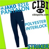 JAKO ligne STRIKER: PANTALON POLYESTER INTERLOCK Réf.9216