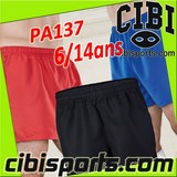 PROACT short de rugby uni PA137  6 à 14 ans