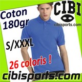 BC410 SAFRAN POLO COTON 180
