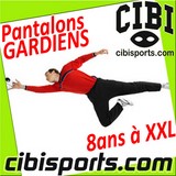 Pantalon de gardien RIGEL renforts matelassés sur côtés Réf.PA0487