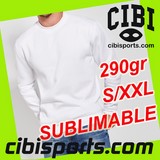 SWEAT polyester "toucher coton" SUBLIMA HUNTER Réf.SU1170