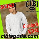 SC360 Sweat léger manches raglan